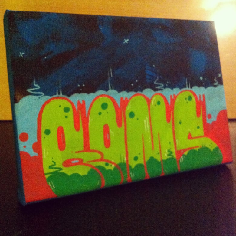 Image of Roms Throwup Canvas