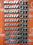 Image of Trimsport VW Golf Mk2 GTI Rear Badge