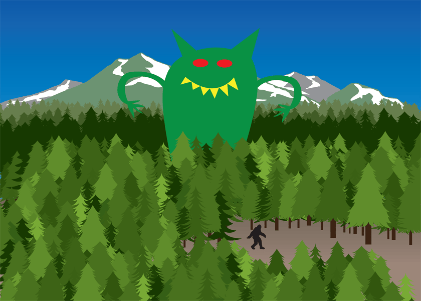 Monster VS. The World Print Collection #5