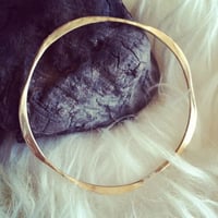 Image 3 of Flowing hammered bangles