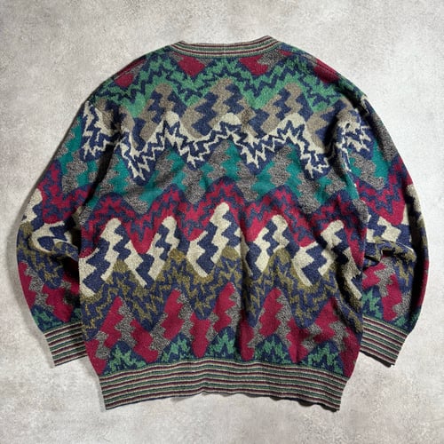 Image of 1990s Missoni Sport Cardigan, Size XXL