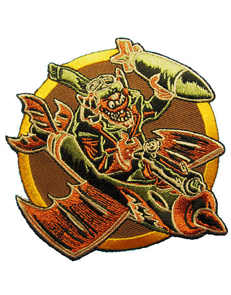 The Glorps Will Getcha WWII Bomber Squadron Patch