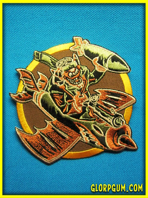 The Glorps Will Getcha WWII Bomber Squadron Patch