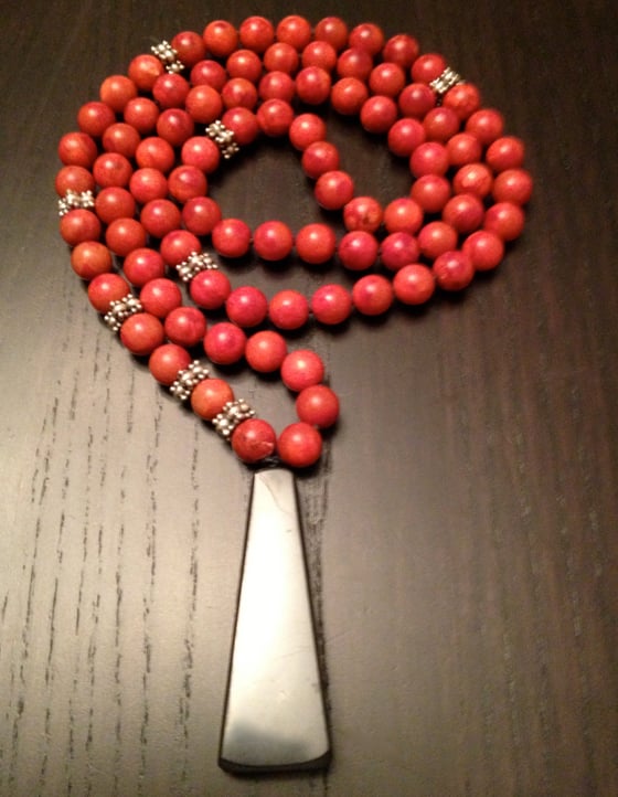 Image of Infinite Energy Red Coral Mala