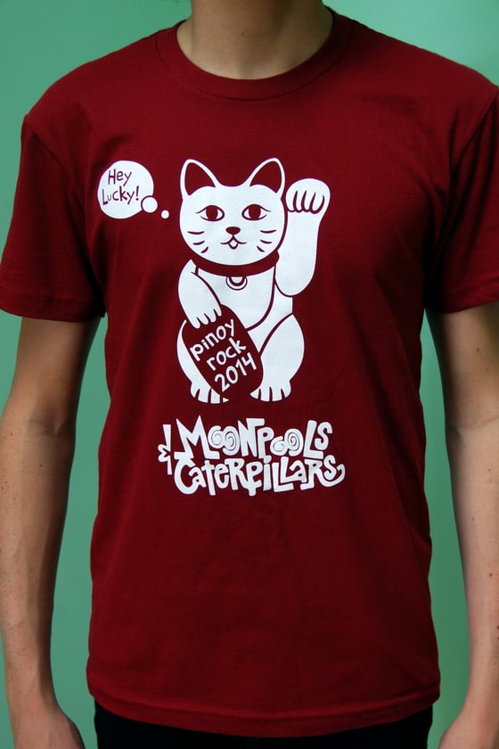Image of Men's Lucky Cat Pinoy Rock 2014 Tee - LIMITED RELEASE