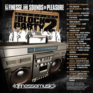Image of THE BLOCK PARTY MIX (90s HIP HOP) VOL. 2