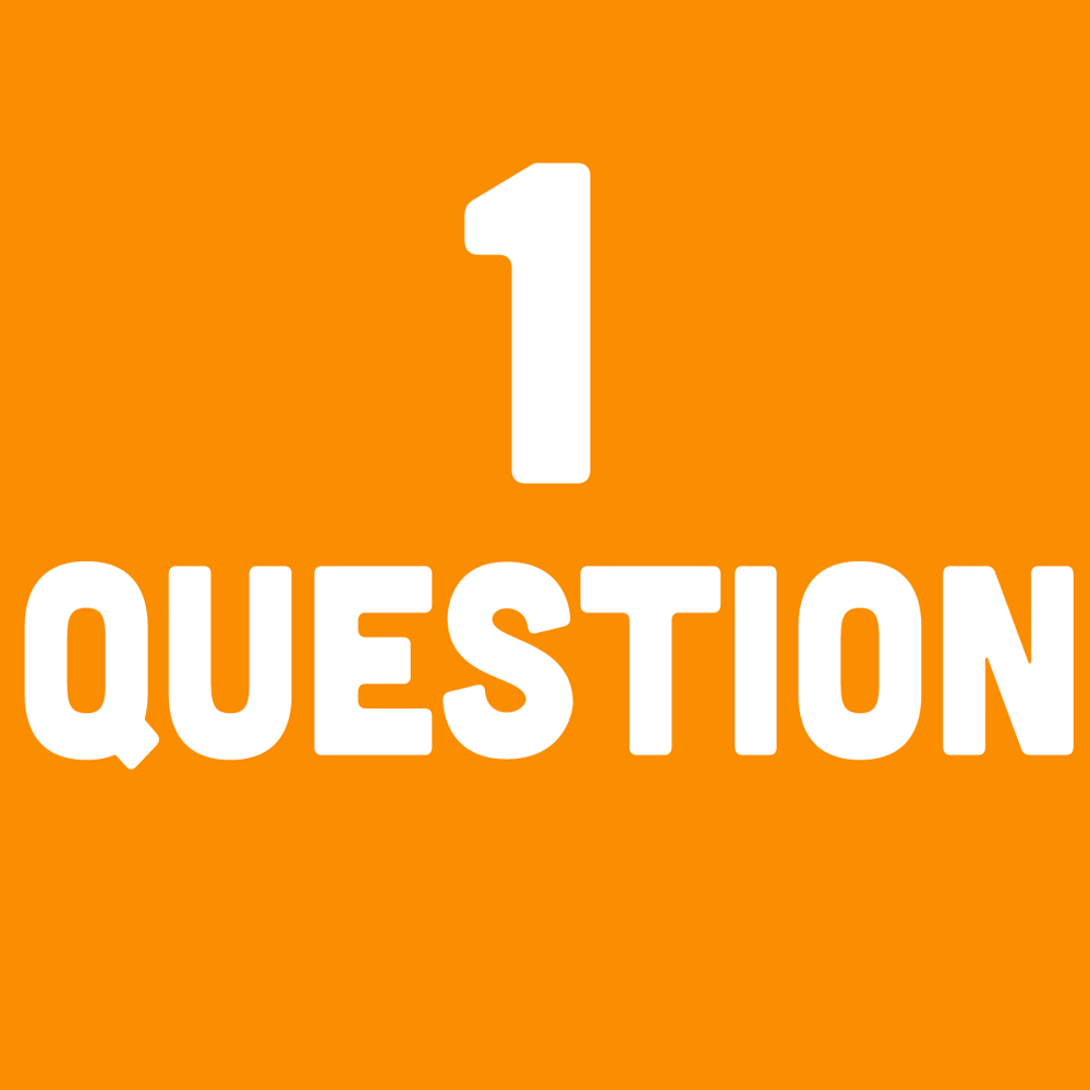 Image of 1 QUESTION