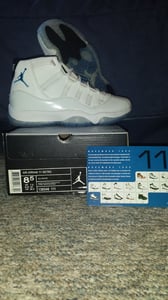 Image of Air Jordan 11 Columbia DS NEW perfect grade replica MENS SIZE 8.5