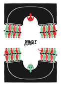 Image of RUMBLE risograph