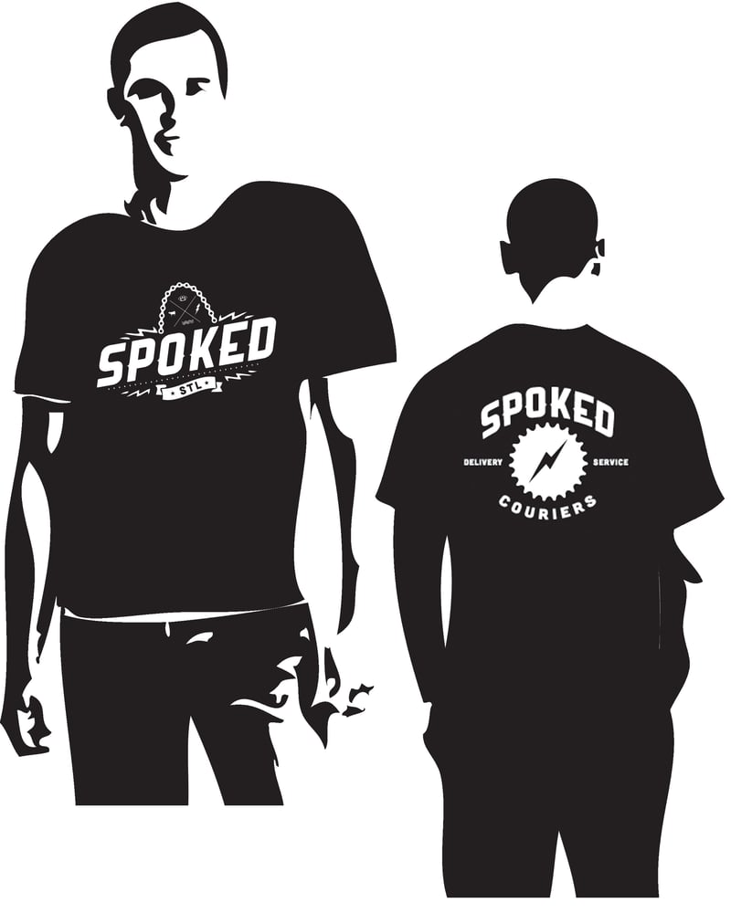 Image of SpokedSTL/Spoked Couriers t-shirt 
