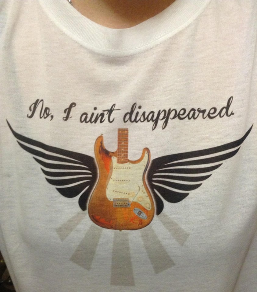 Image of Rory Gallagher Tribute T-shirt