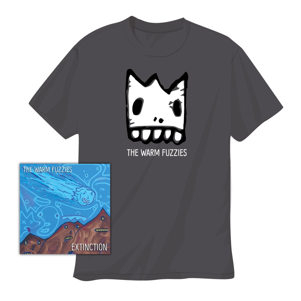 The Warm Fuzzies — Exctinction CD/TShirt Combo