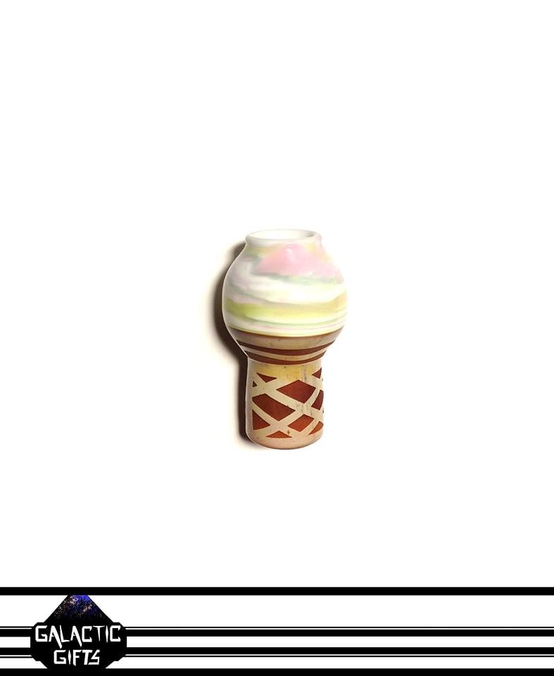 Image of Chad G Bubble Gum Swirl Ice Cream Cone 