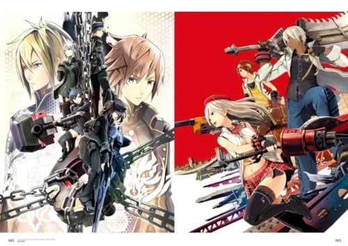 God Eater & God Eater 2 Visual Artworks | paddysbooks