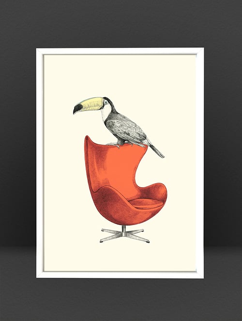 Image of Affiche A4 Toucan