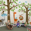 Wondrous Woodland Nursery Playroom Wall Decals