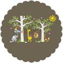 Wondrous Woodland Nursery Playroom Wall Decals