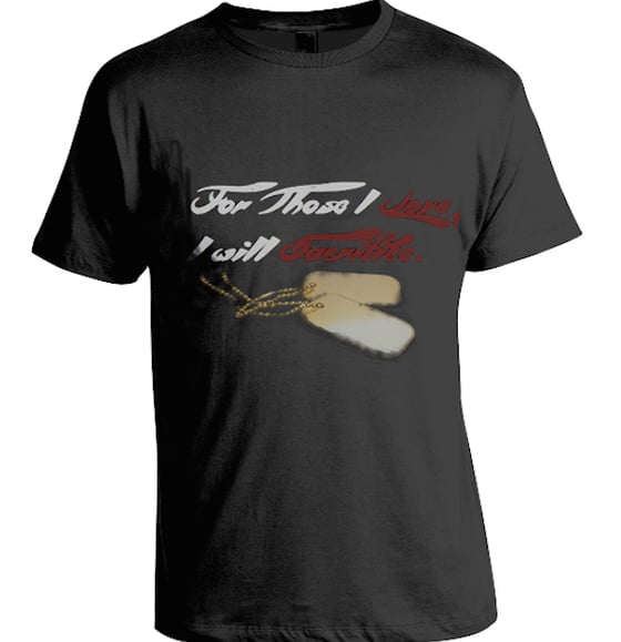 Image of "For those I love, I will Sacrifice"
