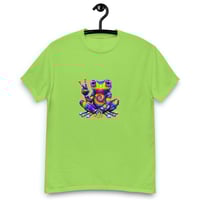 Image 1 of Unisex classic tee, Tie Dye Peace Frog  Hippie Tee