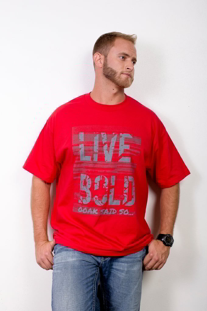 Image of Live Bold Red