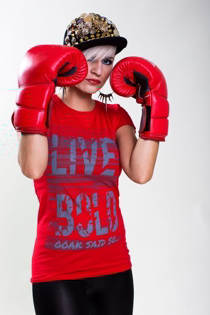 Image of Live Bold (W) Red