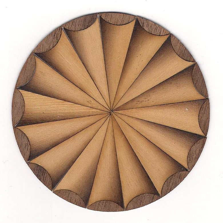 Image of Marquetry fan... full