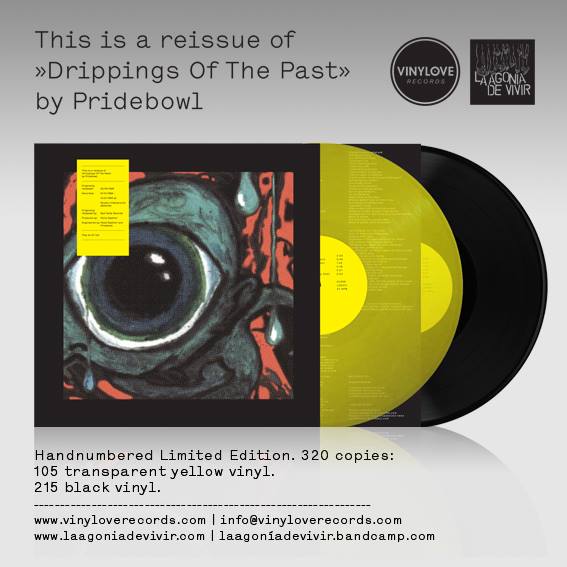 Image of LADV31 - PRIDEBOWL "drippings of the past" LP REISSUE