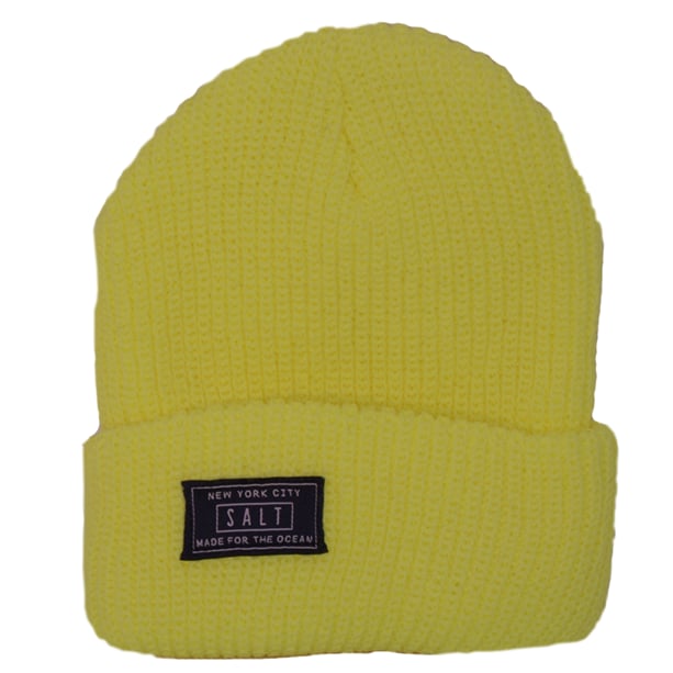 Image of Salt Surf - Neon Yellow Beanie