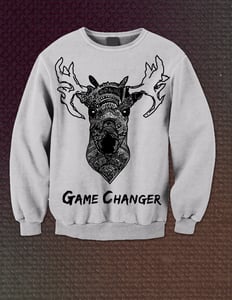 Image of Deer Crew Neck Sweater