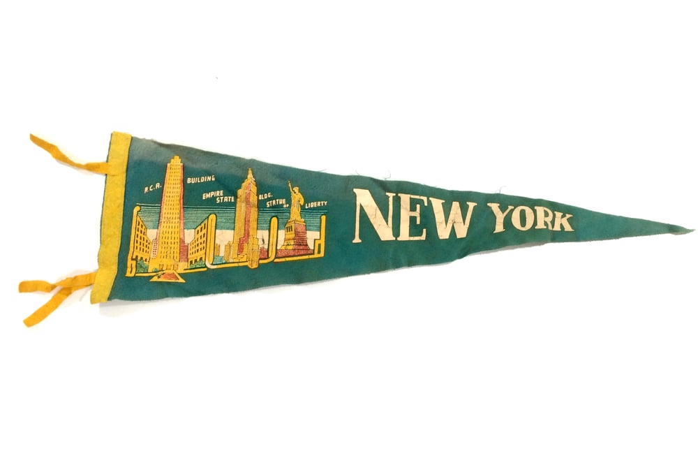 Image of vintage pennant selection