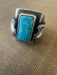 Image 1 of Kingman Wing Ring size 9.5