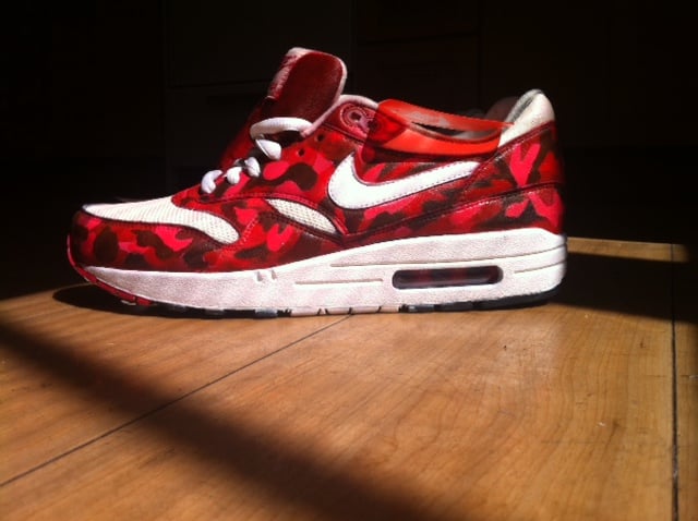 Image of "Red Camouflage" Air Max 1