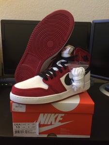 Image of AIR JORDAN RETRO 1 KO "CHICAGO" SIZE 10 (2014)