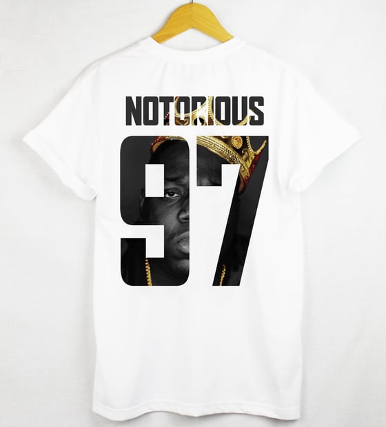 Image of 1 OAK 'Notorious 97' Crown Back Number T-Shirt