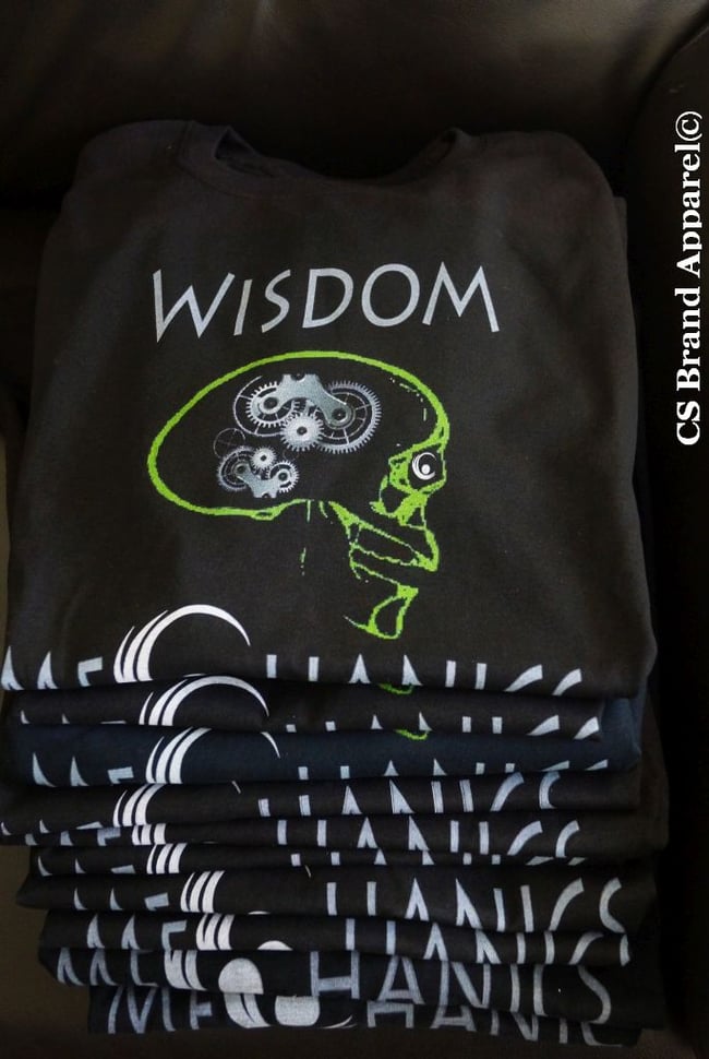 Wisdom Mechanics T. Black and Space Green