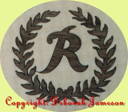 Image of Item No. 106. YOUR MONOGRAMME with Laurels.