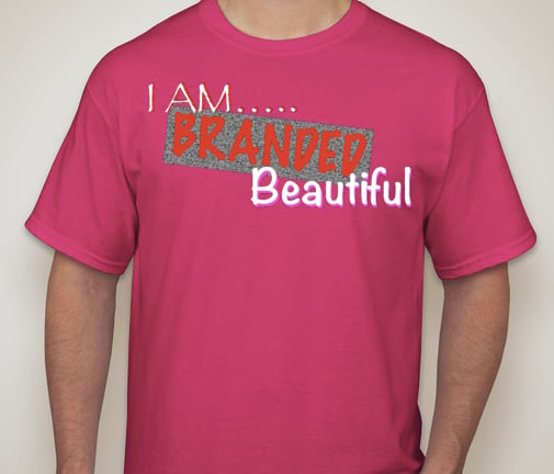 Image of I AM Branded Beautiful T-shirt 