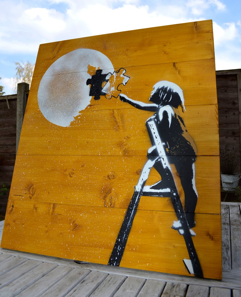 Image of "With 1 Piece Missing......" - Hand Made Wooden Panel