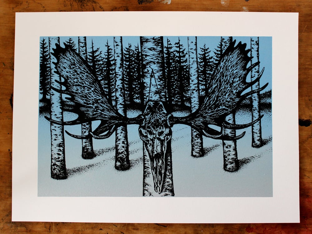 Image of Witness I - Silkscreen - Split Fountain Edition