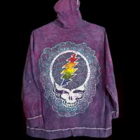 Image 2 of 4X Ladies Lightweight Hoodie purple