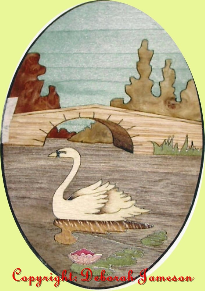 Image of Item No. 185.  Swans  - two designs here.