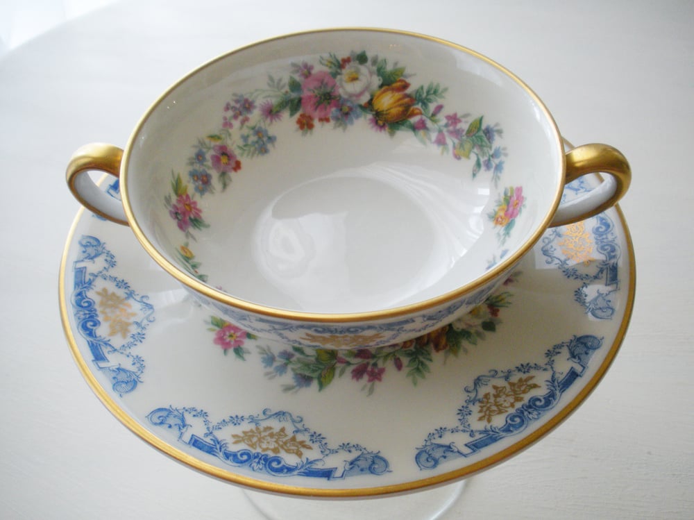 Image of Limoges Cup and Saucer