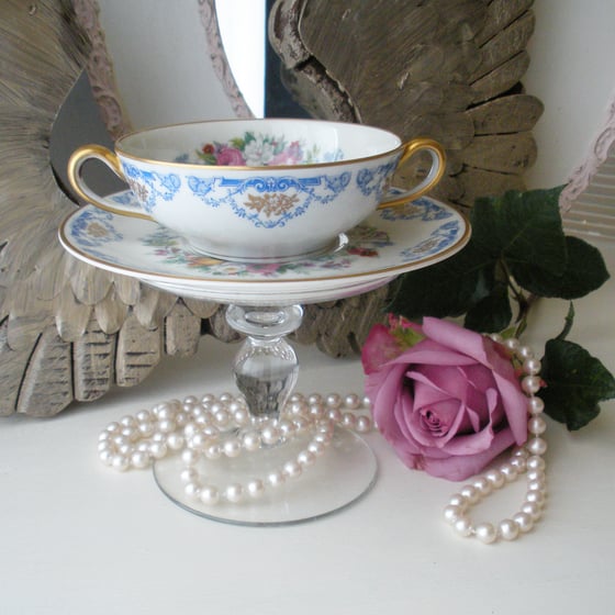 Image of Limoges Cup and Saucer