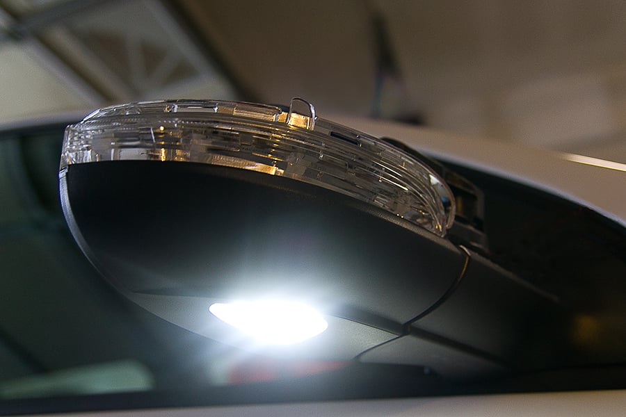 Image of Side View Mirror Puddle LED Housing fits: MK6 Golf/GTI