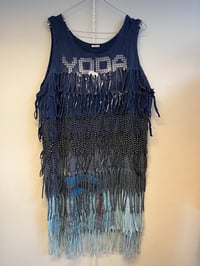 Image 1 of Fringe dress blue (m/l)