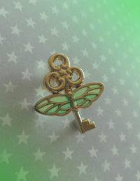 Image 9 of Fairy Key Hard Enamel Pin