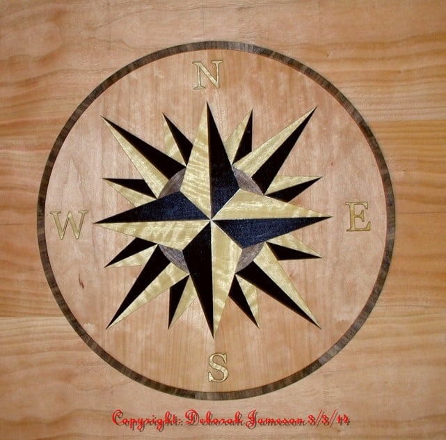 nautical compass rose