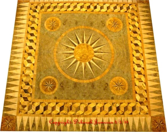 COMPASS STARS NAUTICAL / The Marquetry Inlay Company Limited