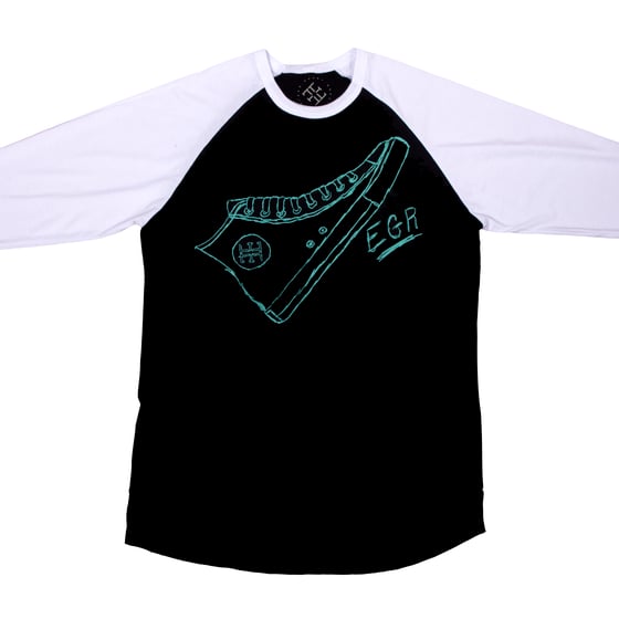 Image of EGR - Nice Chucks - Teal Raglan