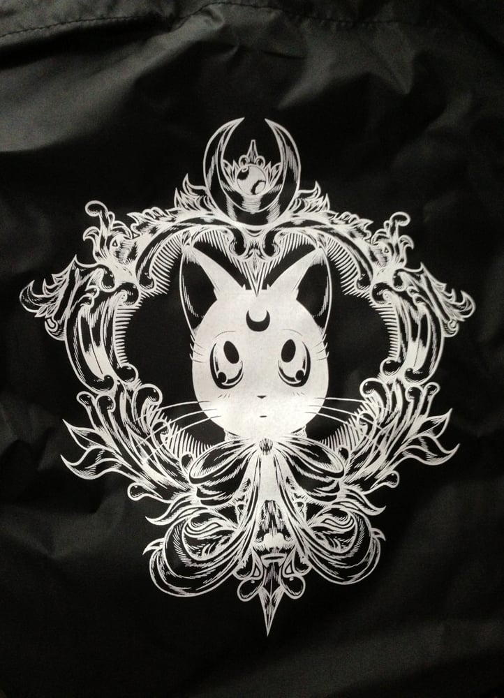 Image of Royal Moon Kitty Tote Bag